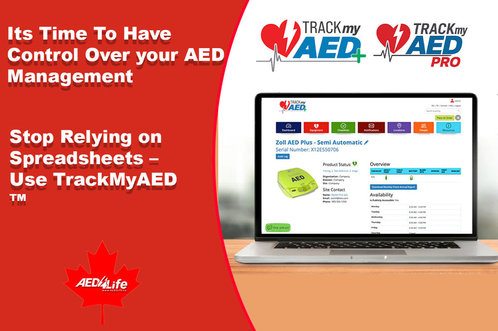 Stop Relying on Spreadsheets – Use TrackMyAED™