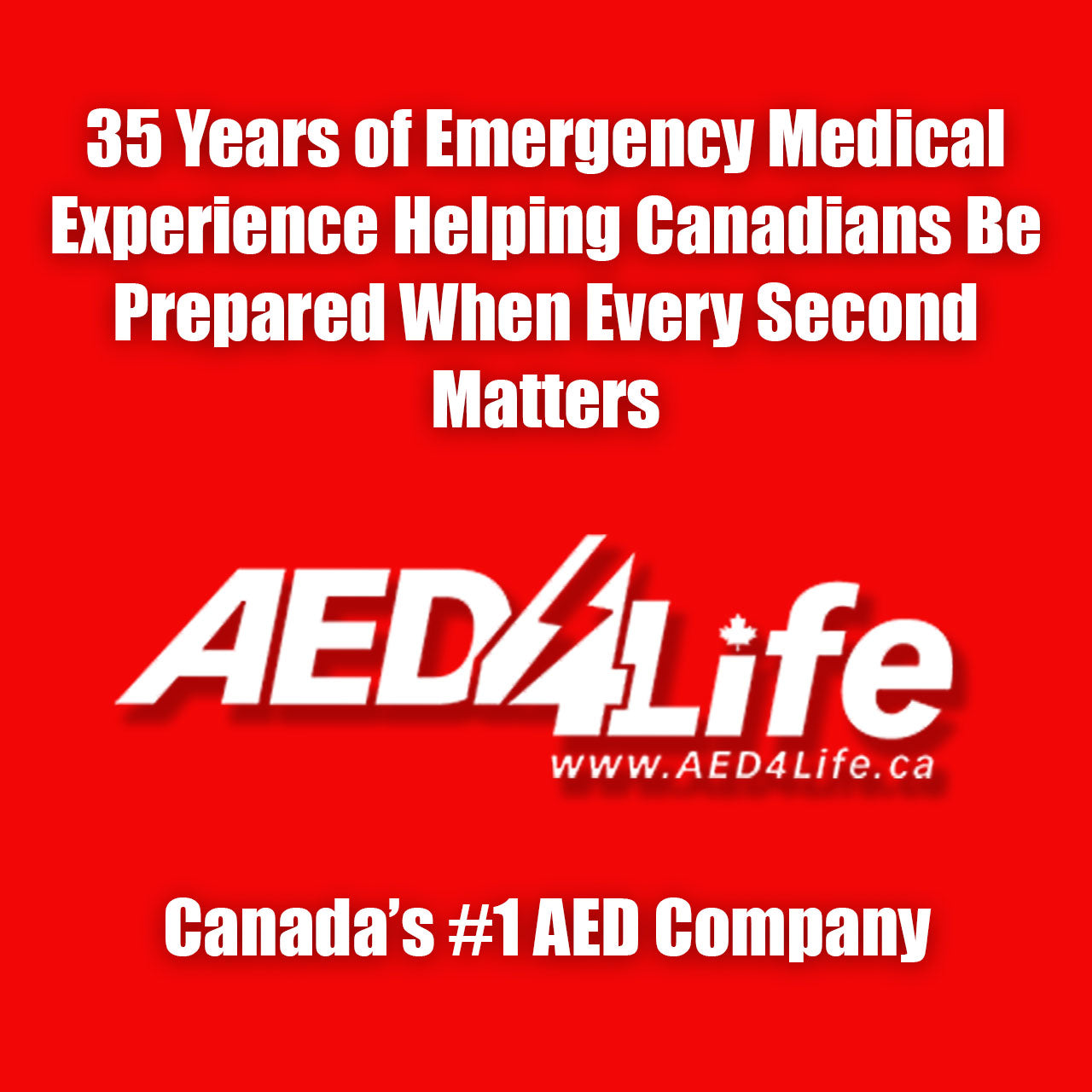 AED4Life: 35 Years of Emergency Medical Experience