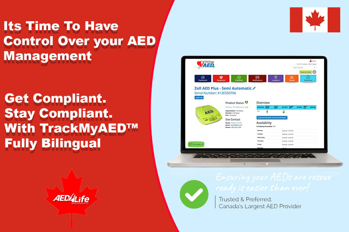 Get Compliant. Stay Compliant. With TrackMyAED™