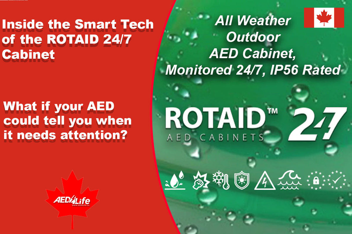 Real-Time AED Monitoring - ROTAID 24/7