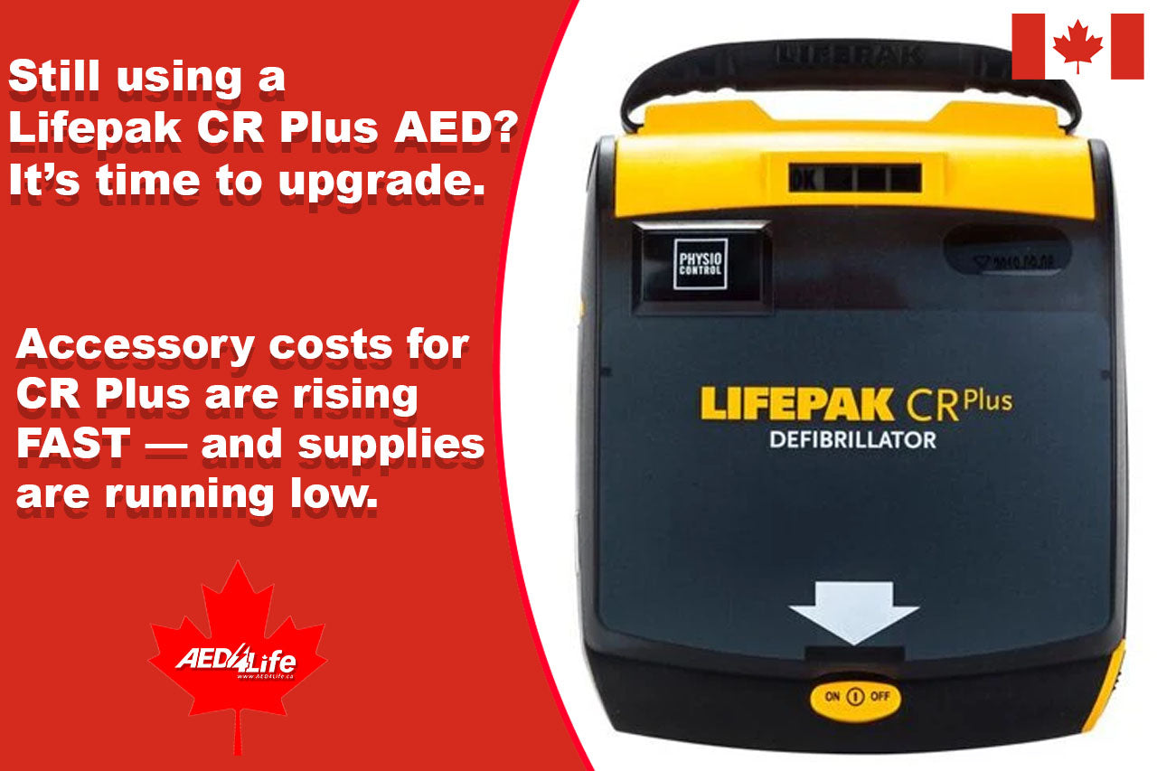 Are You Overspending on Your Lifepak CR Plus AED? Canada — It’s Time to Upgrade.