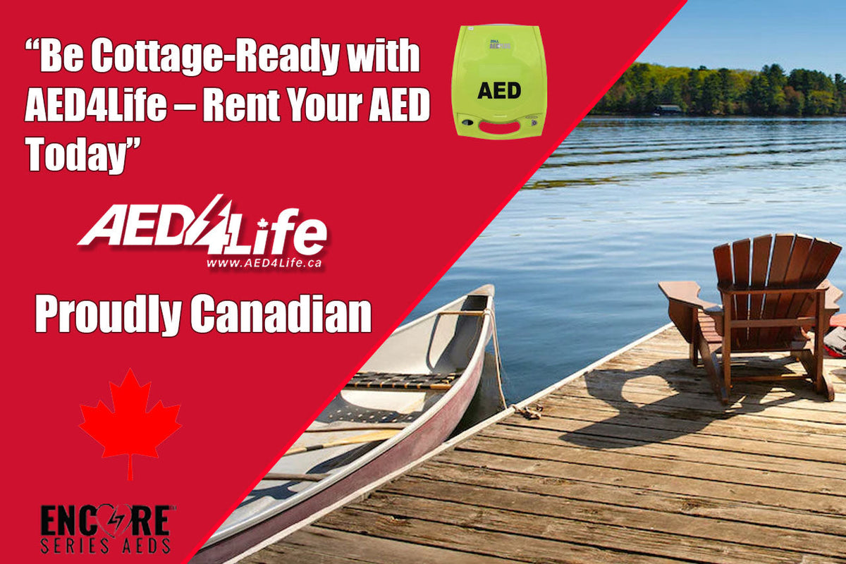 Be Cottage-Ready with AED4Life – Rent Your AED Today!
