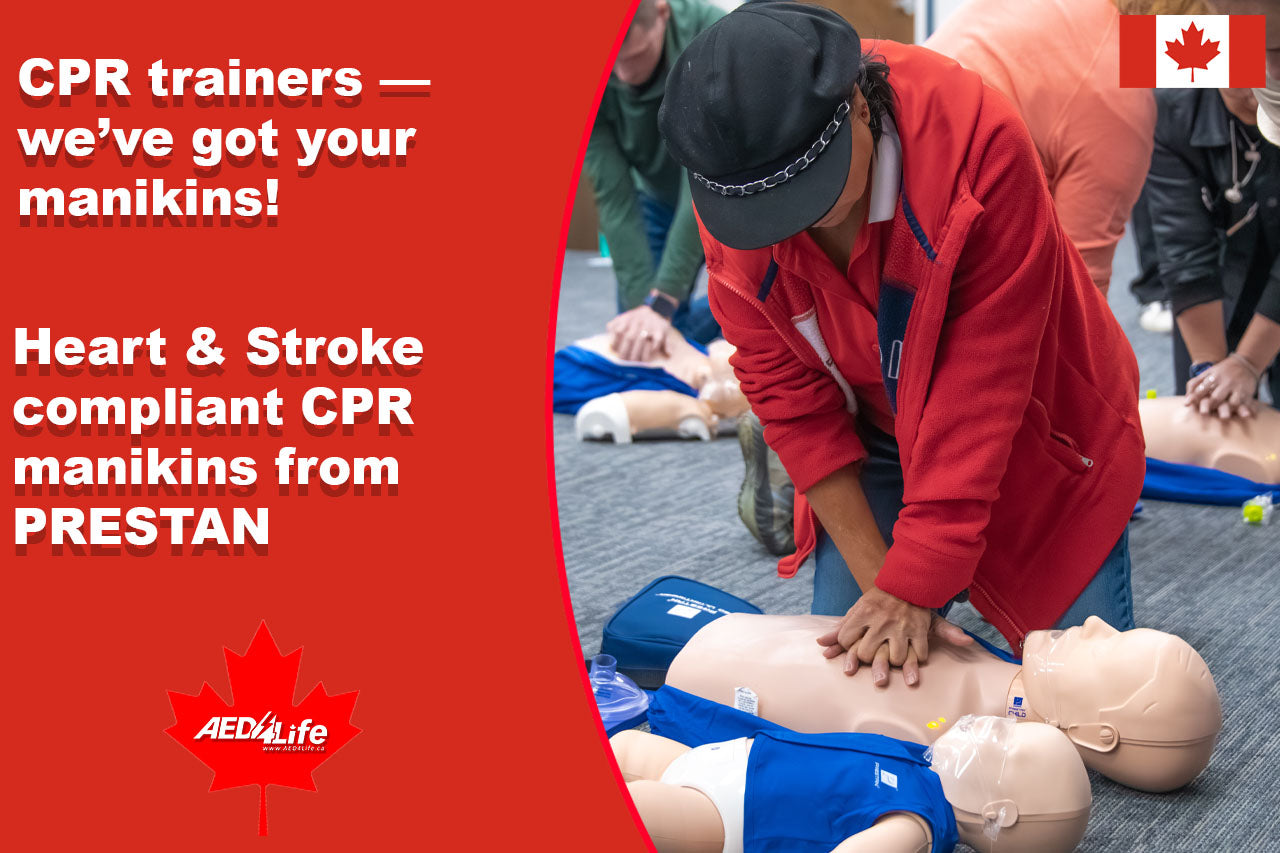 CPR Trainers — AED4Life Has You Covered Coast-to-Coast
