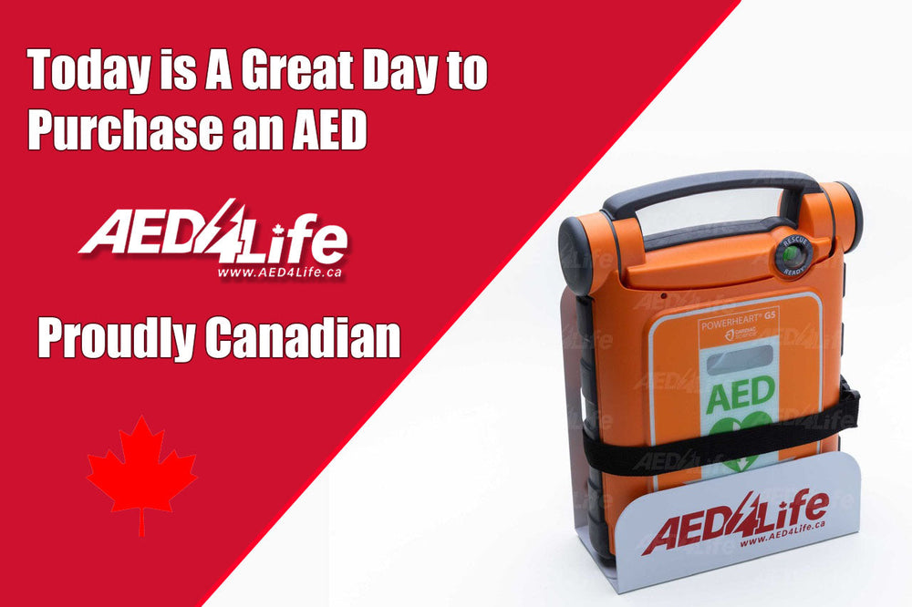 Today is a Good Day to Buy an AED. The Cardiac Science G5 AED