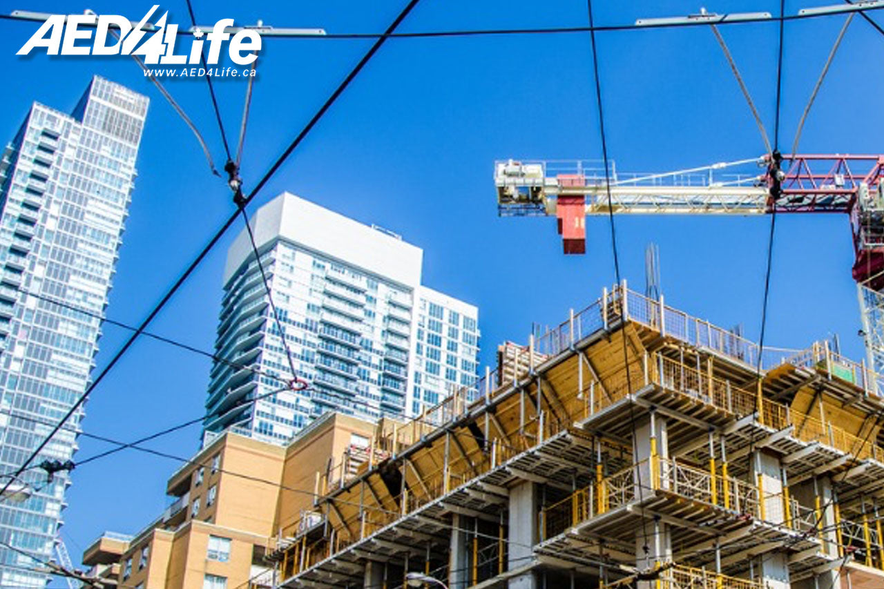 Construction Site Safety — How AEDs Save Lives