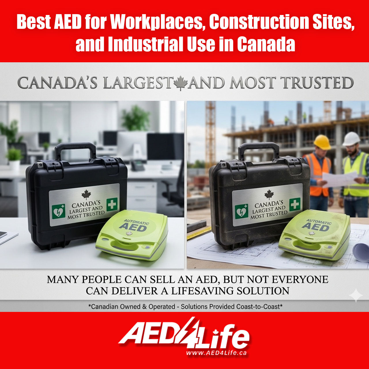 ZOLL AED PLUS on A Table with a PELICAN carry case