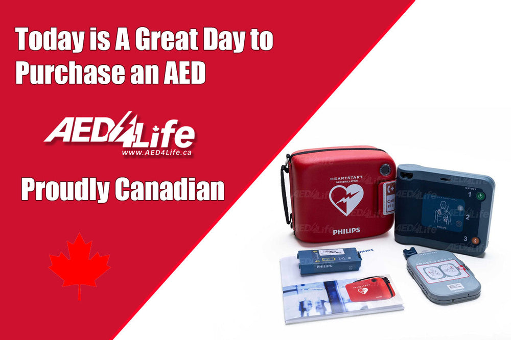 Today is a Good Day to Buy an AED. The Philips FRX AED Rugged &amp; Ready