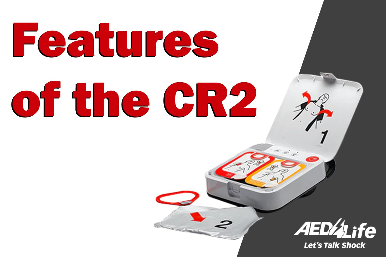 The STRYKER CR2 AED (Automated External Defibrillator)