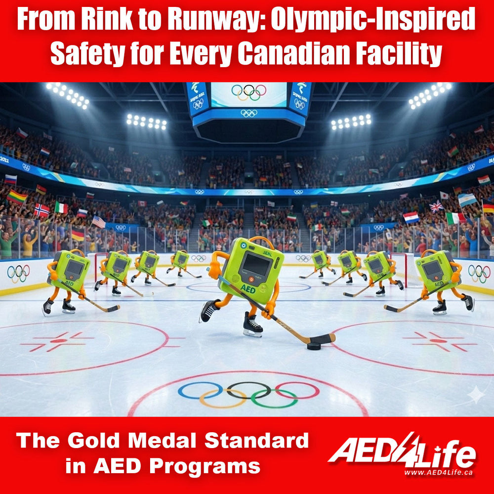 ZOLL AED 3 Units Playing Hockey