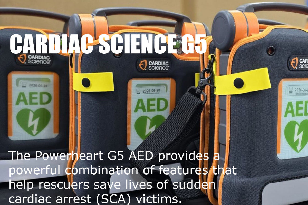 Cardiac Science G5: AED Innovation with ICCPR Feedback