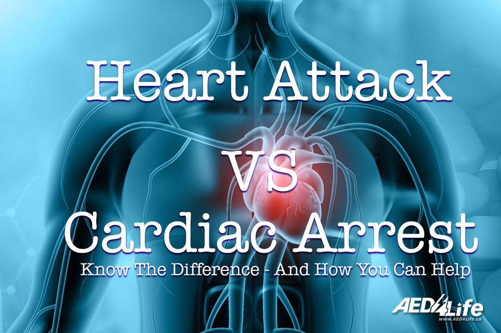 Difference between a Heart Attack and a Cardiac Arrest