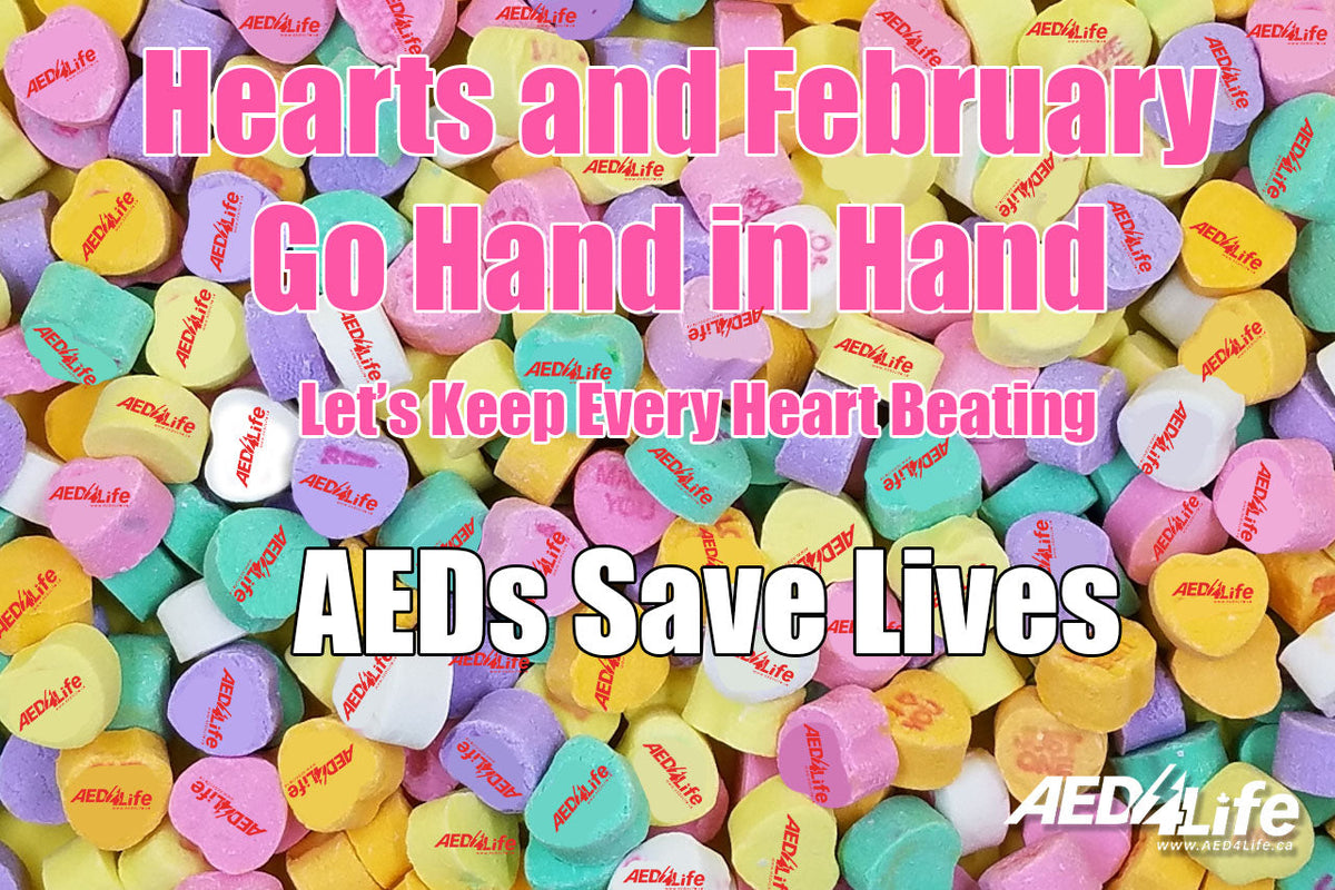 Hearts and February Go Hand in Hand. Help Save a Life in Cardiac Arrest