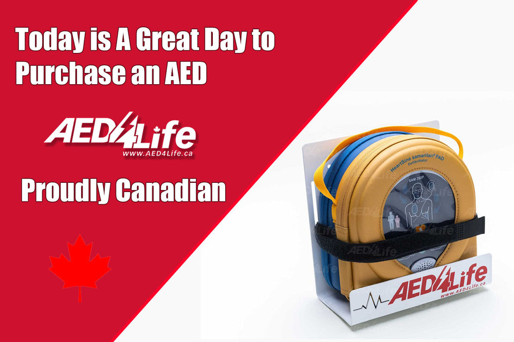 Today is a Good Day to Buy an AED. The HeartSine 350P