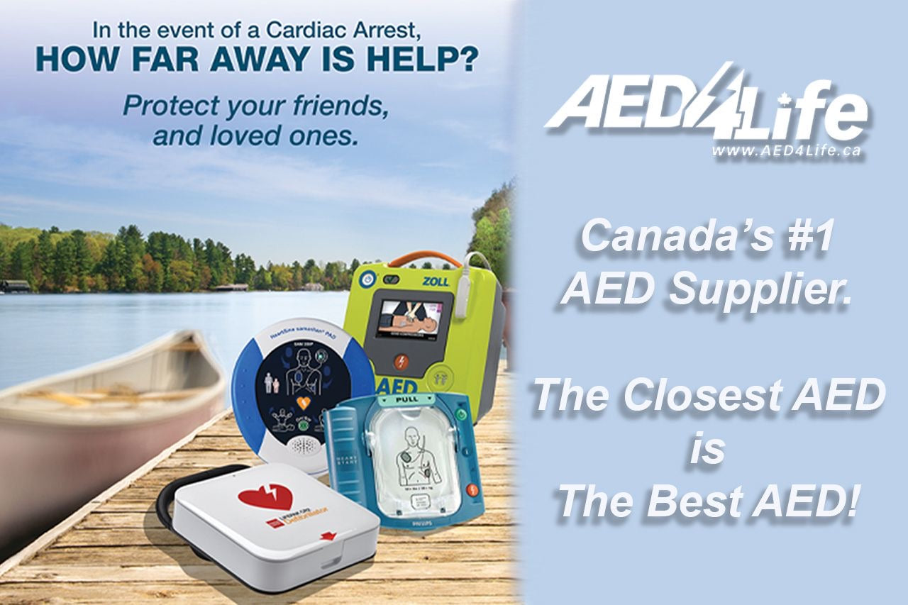 The Importance of Having an AED at Your Cottage or on Your Boat