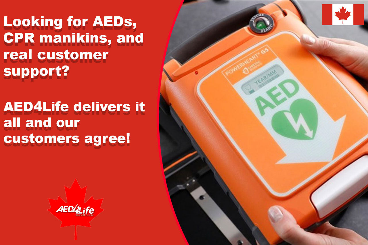 Trust AED4Life — Canada’s AED Experts