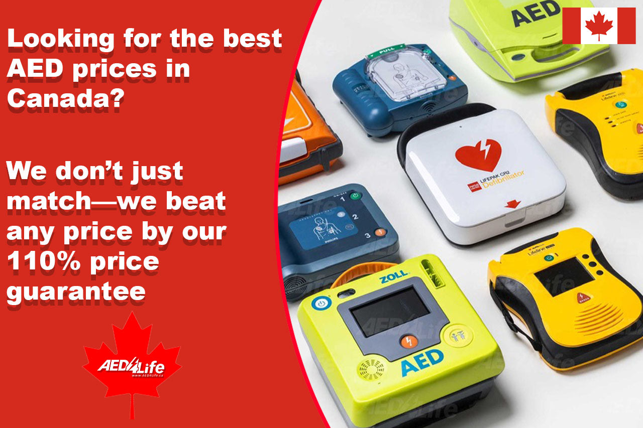 Looking for the Best AED Prices in Canada? AED4Life Has You Covered.