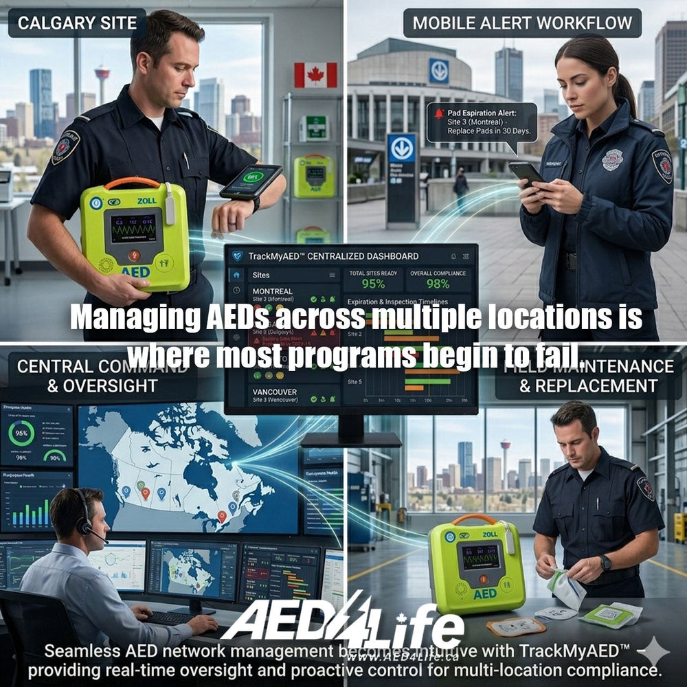 Managing 100+ AEDs Across Canada
