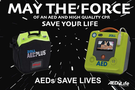 May The Force of an AED Save Your Life