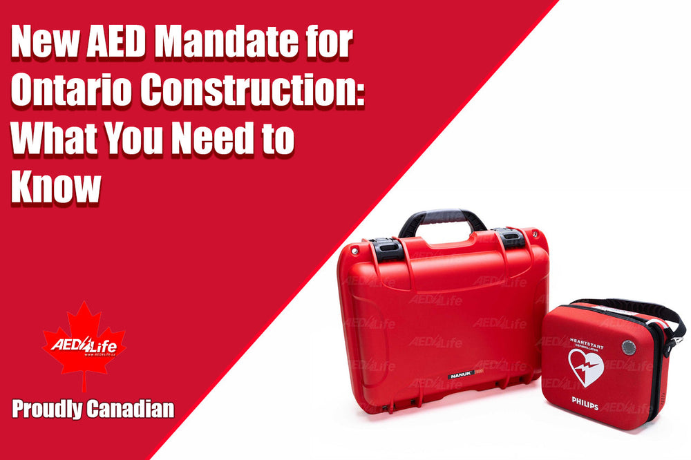 New AED Mandate for Ontario Construction: What You Need to Know
