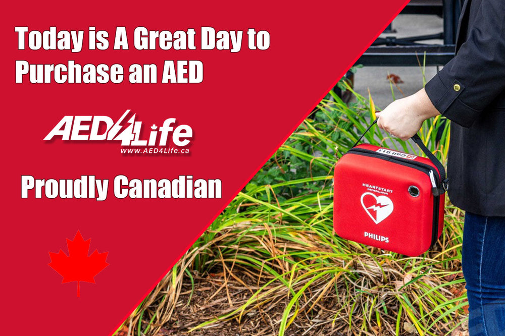 Today is a Good Day to Buy an AED.  The Philips Onsite AED