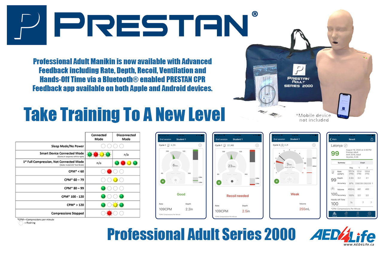 dcid PRESTAN Professional Adult Series 2000 Manikin