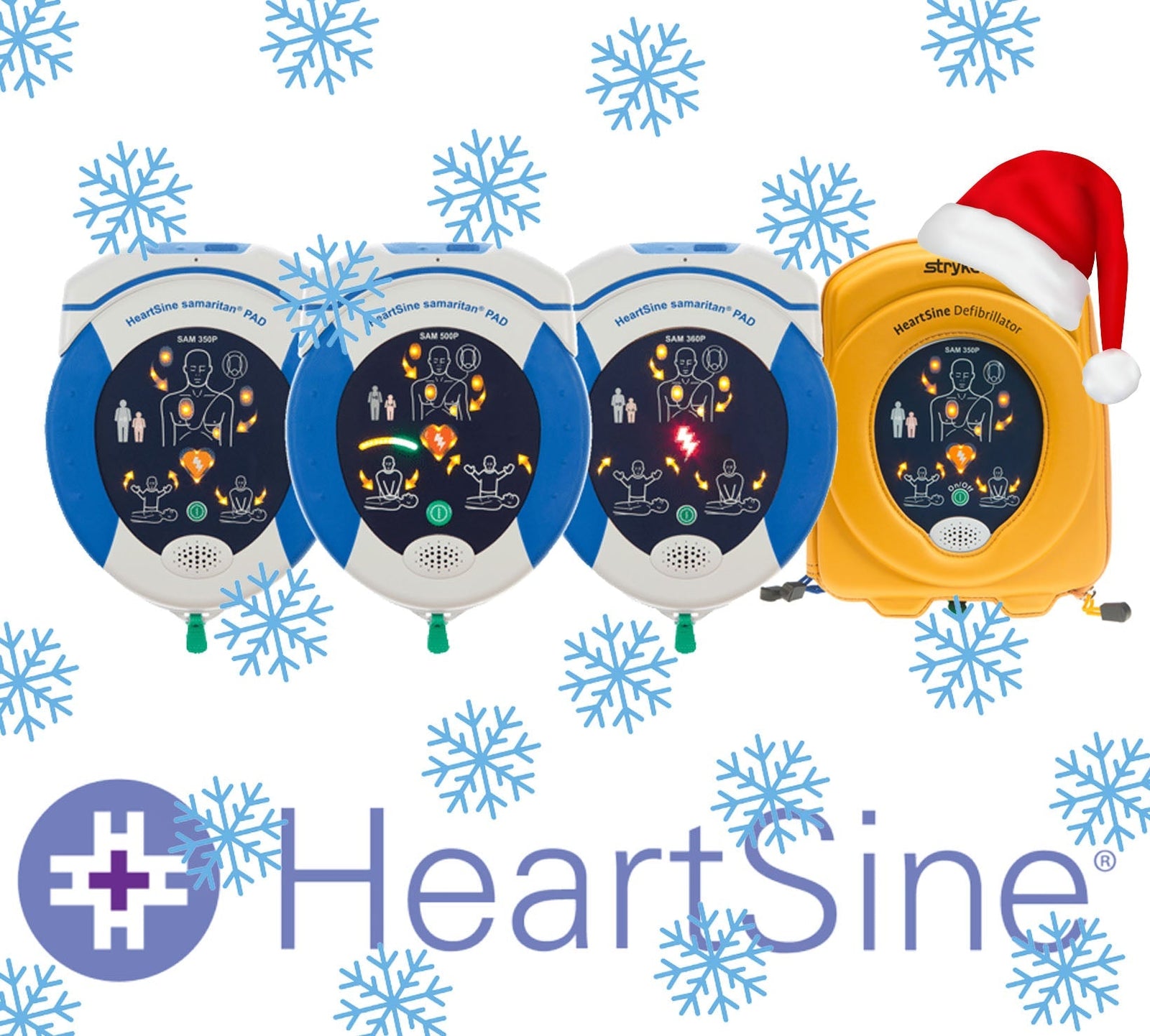 HeartSine samaritan AEDs  are the lightest AED machines available