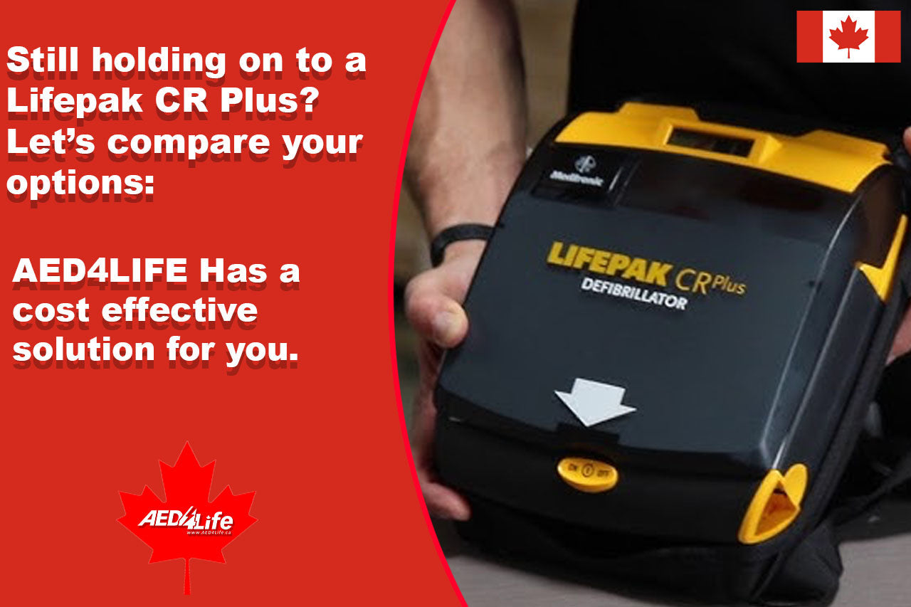 Let’s Compare: LIFEPAK CR Plus vs. Modern AEDs