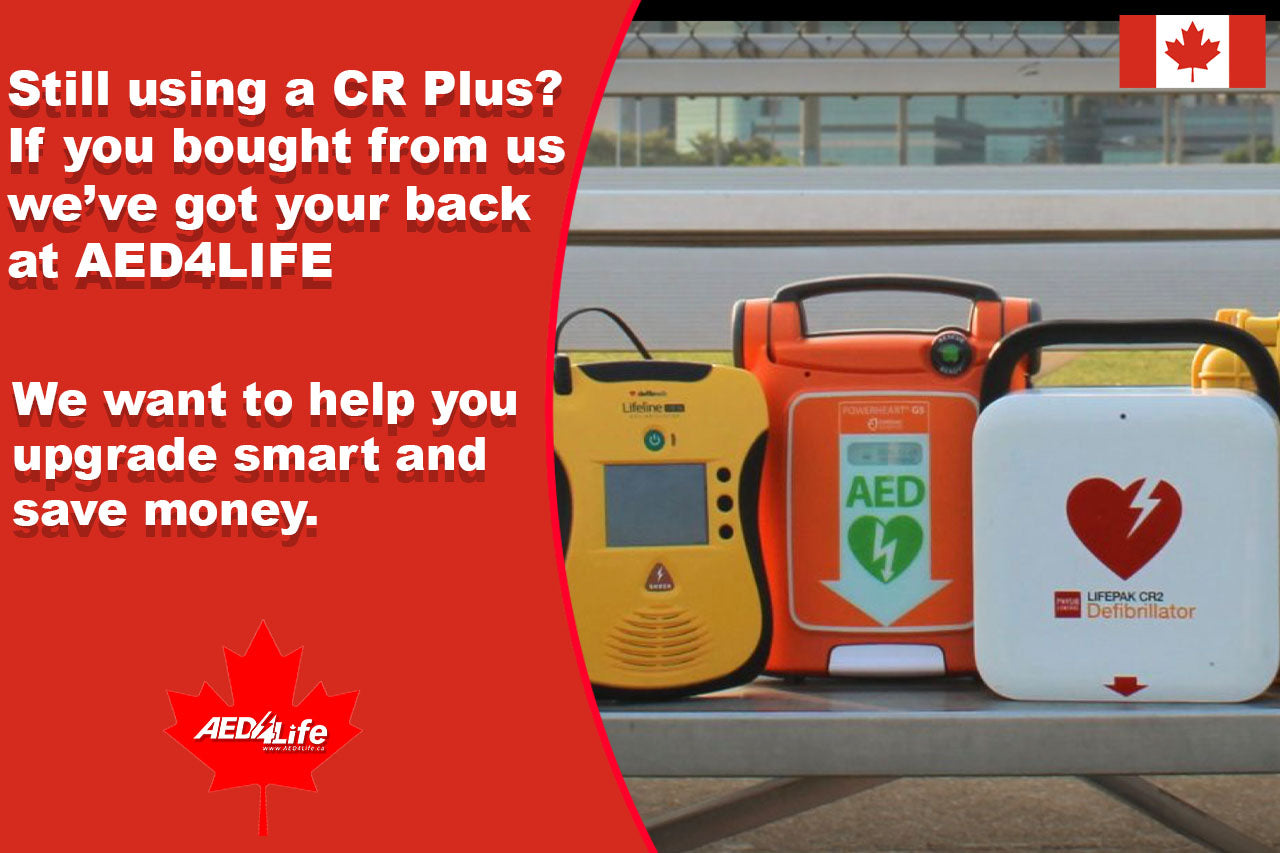 Still Using a LIFEPAK CR Plus? Here’s Why It’s Time to Upgrade with AED4Life.
