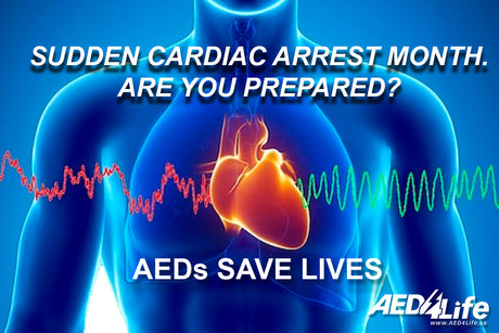 October is Sudden Cardiac Arrest (SCA) Awareness Month