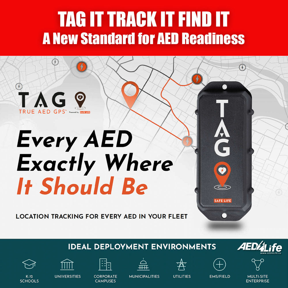 Image of New TAG unit for AEDS