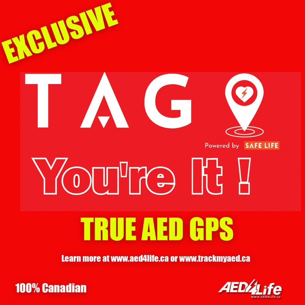 TAG True AED GPS Tracking Through TrackMyAED