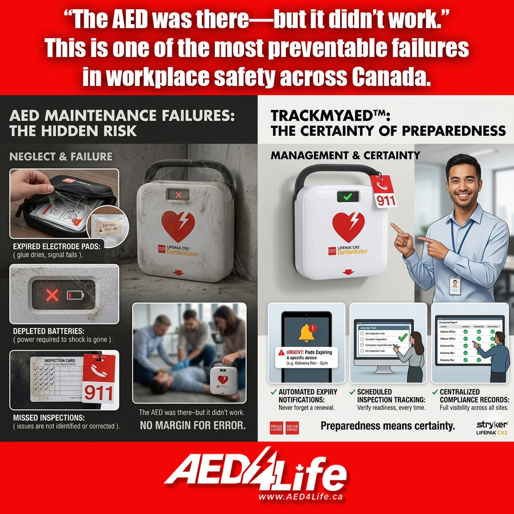 Maintain your AEDS