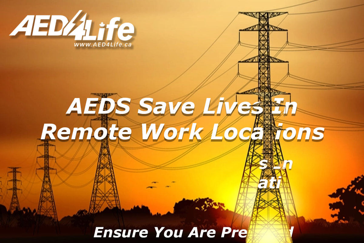 AEDs for companies in Remote Locations