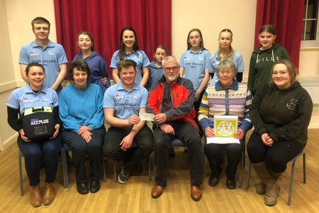 Young Farmers raise funds to help replace stolen AED