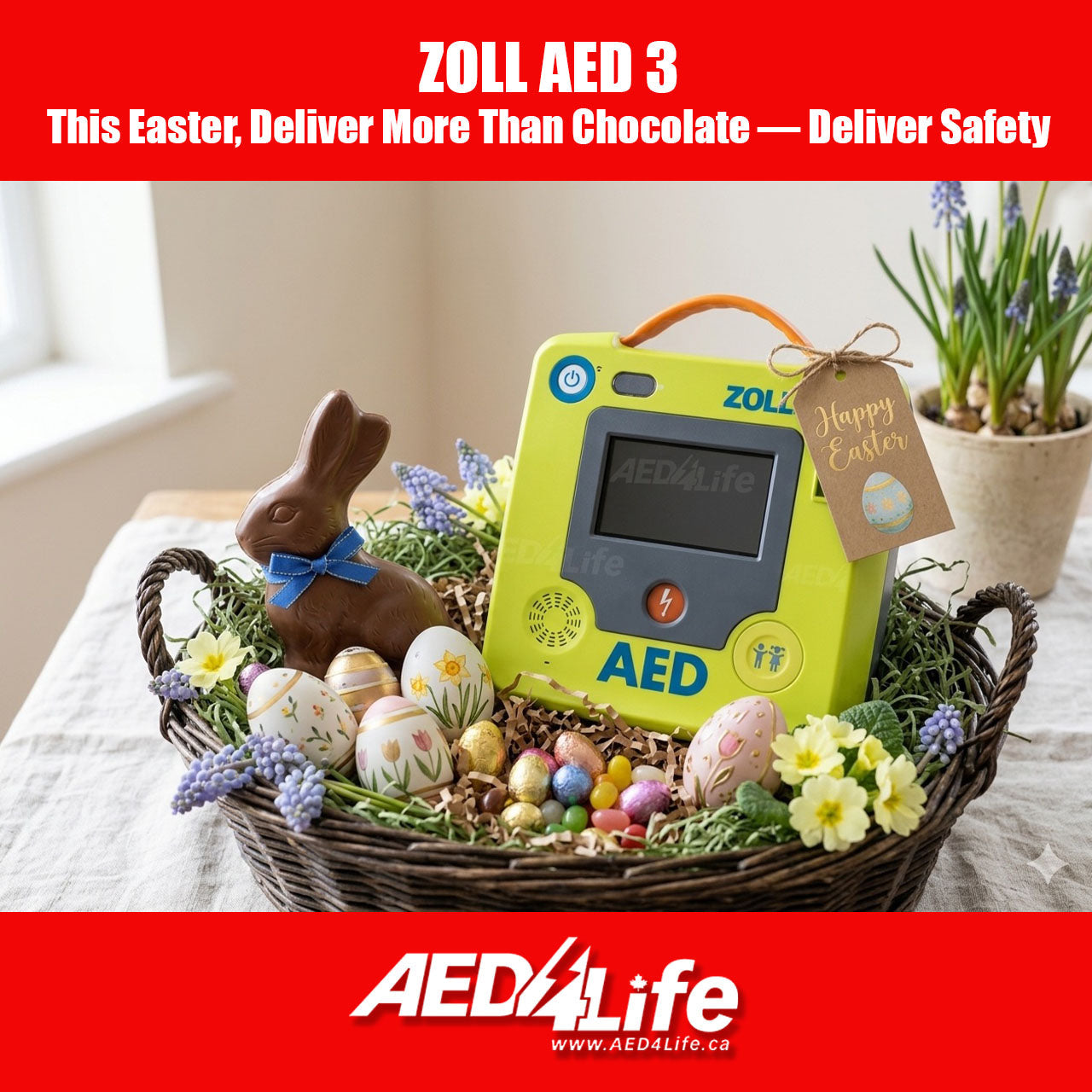 Deliver Safety with the ZOLL AED 3
