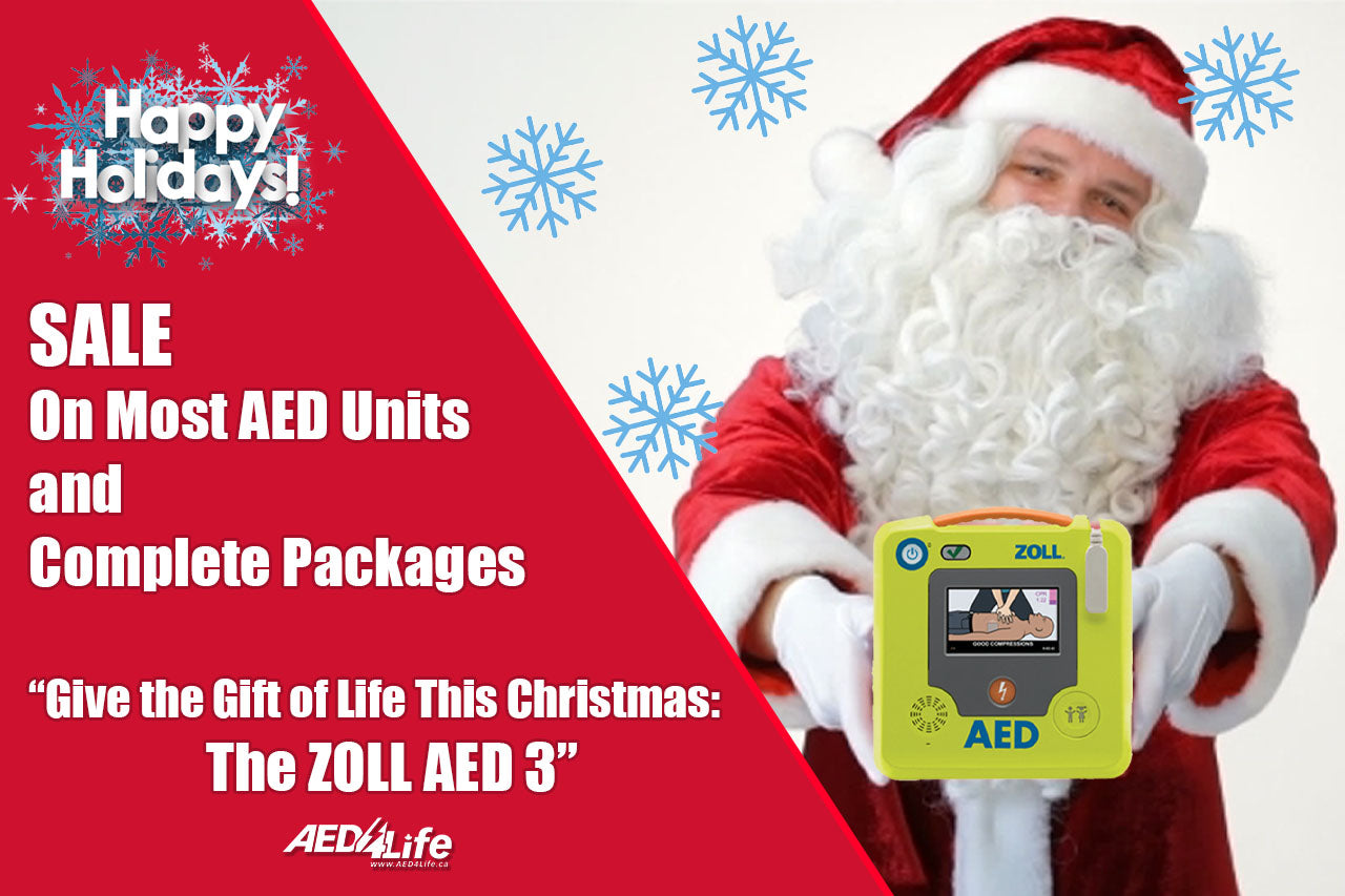 Give the Gift of Life This Christmas: ZOLL AED 3