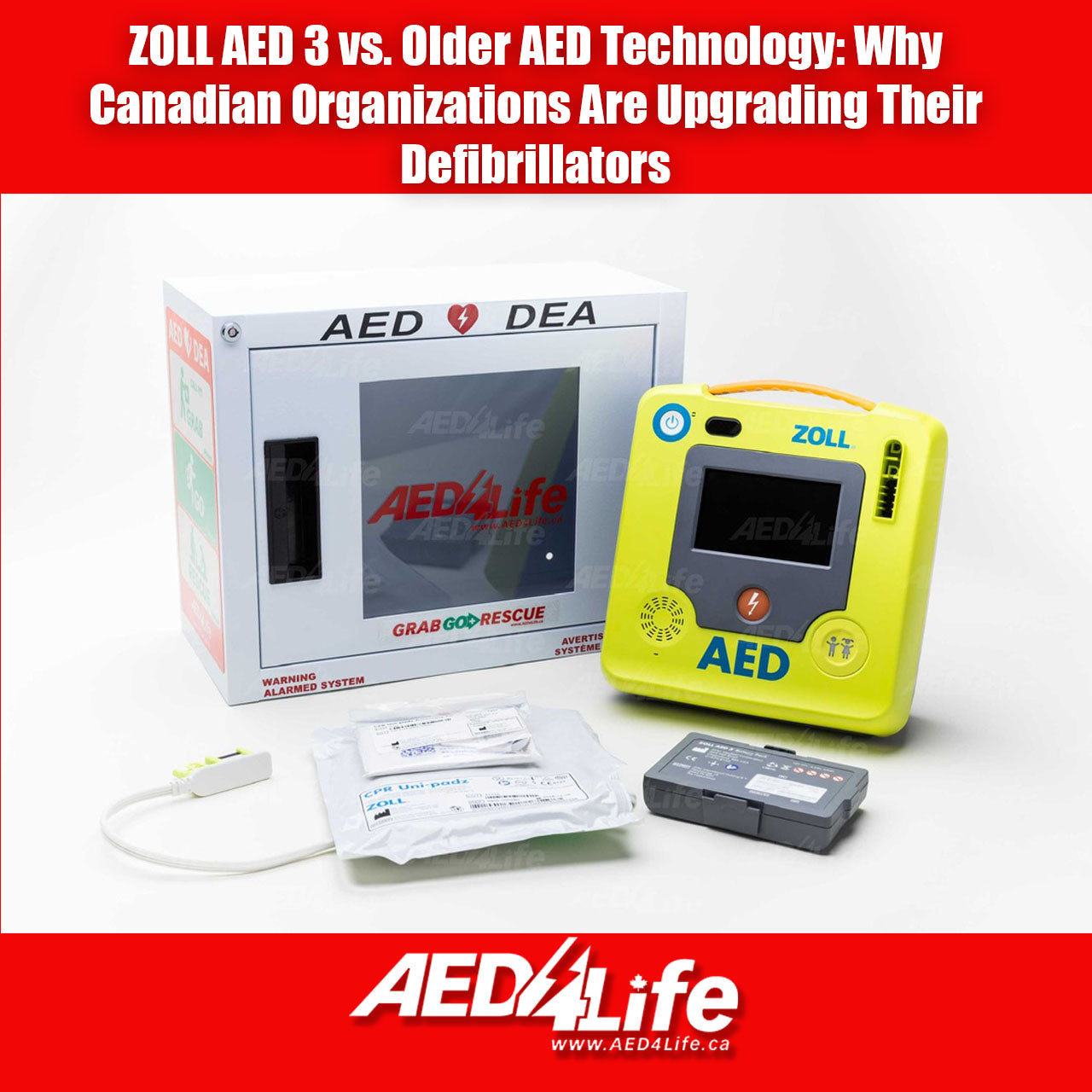 ZOLL AED 3 vs. Older AED Technology: