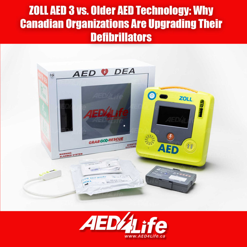 ZOLL AED 3 vs. Older AED Technology:
