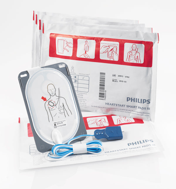 Philips HeartStart FR3 Replacement Adult Smart Pads III (5 pack)