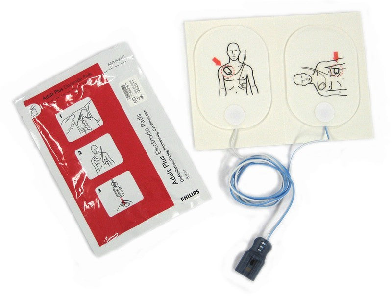 Philips FR/FR2/FR2+ Électrodes de rechange pour adultes