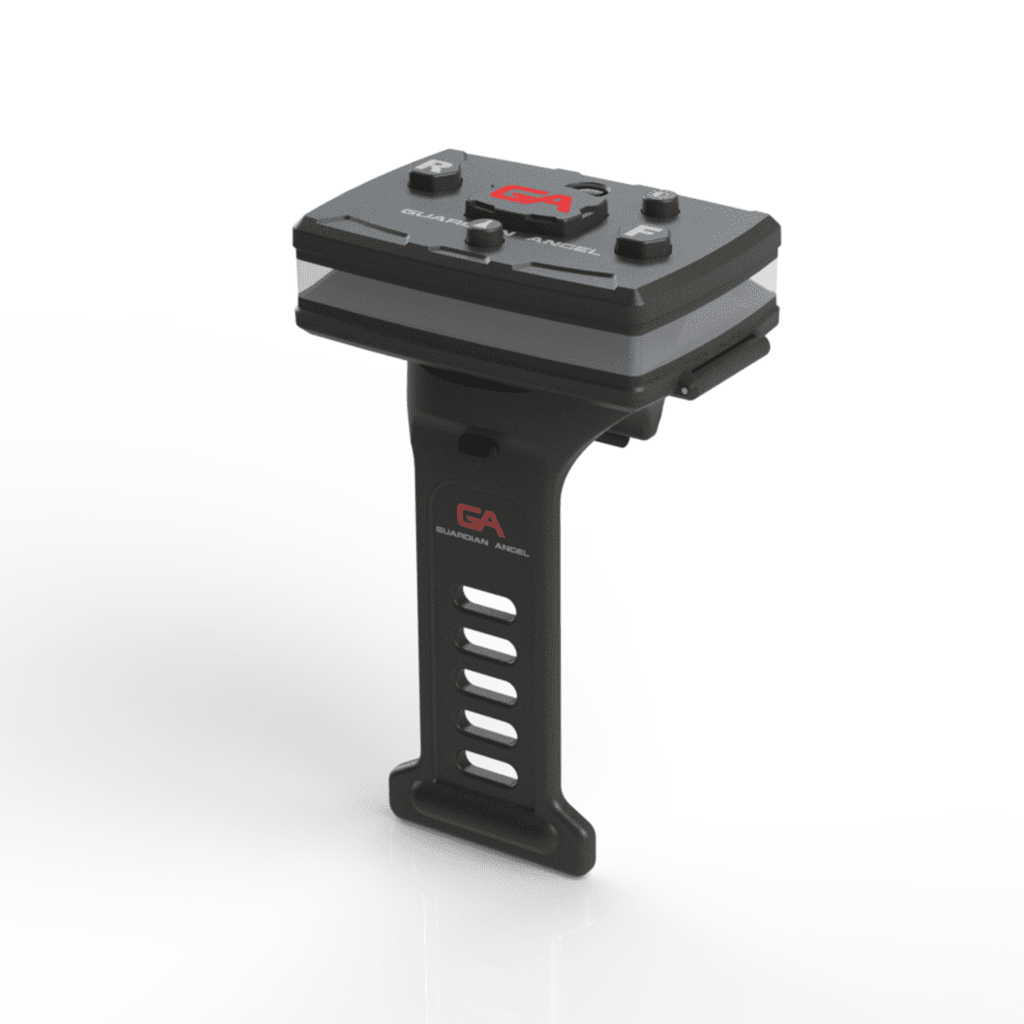 Bike/Rail Rubber Strap Mount with Magnetic Mount, Mount Only