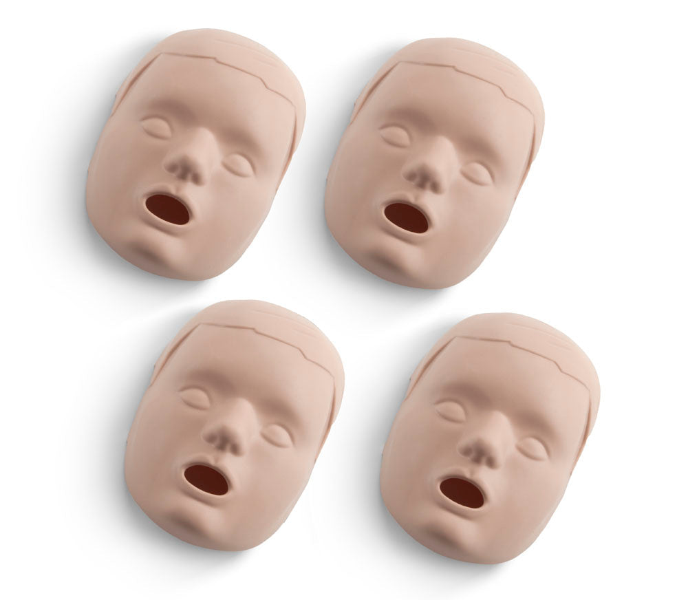 Remplacements de la peau du visage pour le mannequin enfant Prestan (paquet de 4)