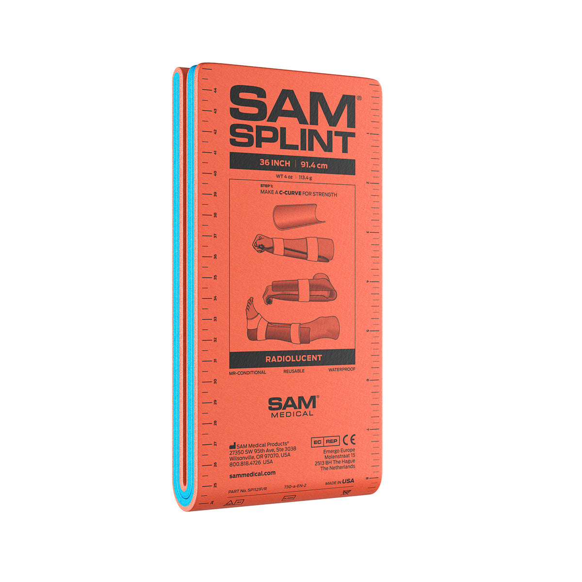 SAM Splint Civilian 36 Inch Flatfold