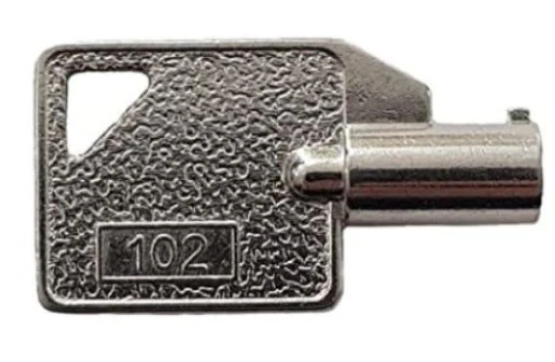 Keycode 102 Replacement key for surface mount cabinet – AED4Life