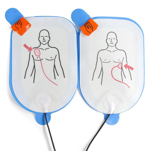 Adult Electrodes - Defibtech Lifeline AED Outside Package