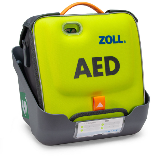 ZOLL aed 3 in wall bracket 