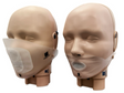 Two Prestan Pro+ adult manikins equipped with AED4Life's PRESTAN PRO+ Adult Face Shields (50-pack), featuring a variety of mask designs and ventilation ports.