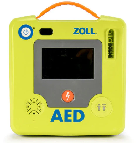 ZOLL AED on a white background