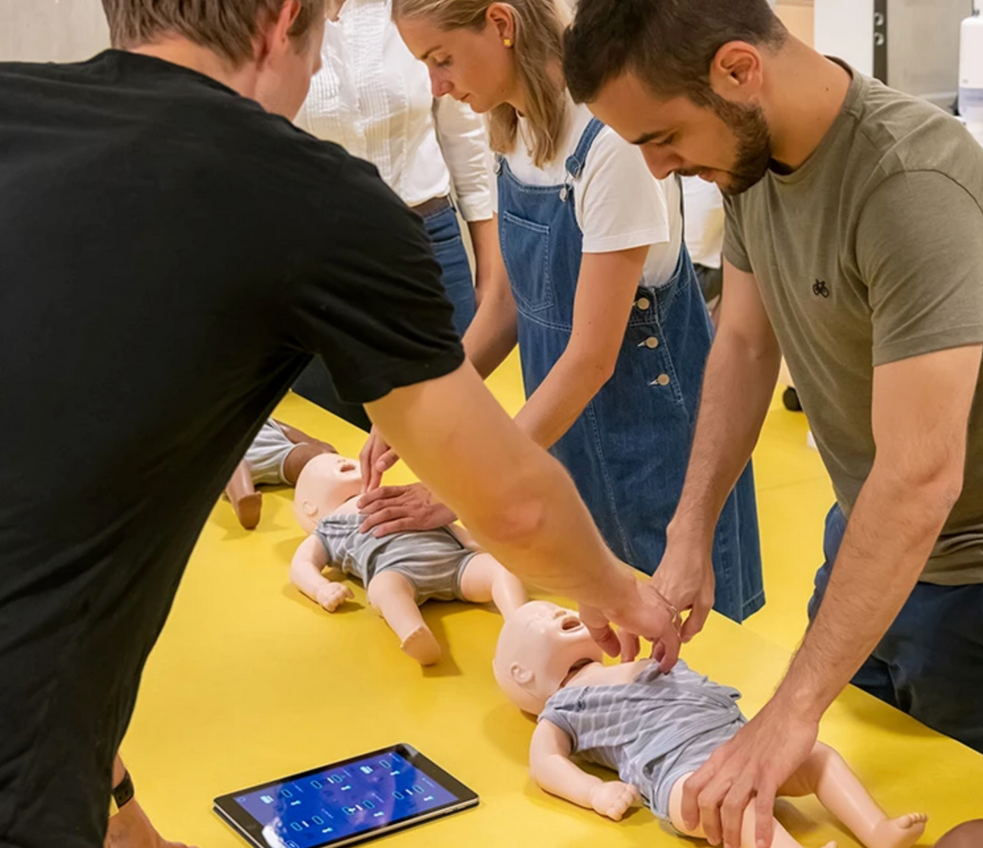 Petit bébé QCPR