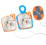 Électrodes de défibrillation pour adultes Cardiac Science G5 avec dispositif de rétroaction CPR 